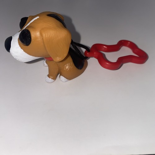 ARTIST INTERNATIONAL BAKERY CRAFTS BROWN PUPPY DOG 1.25" X 2" BACKBACK CLIP - Picture 2 of 4
