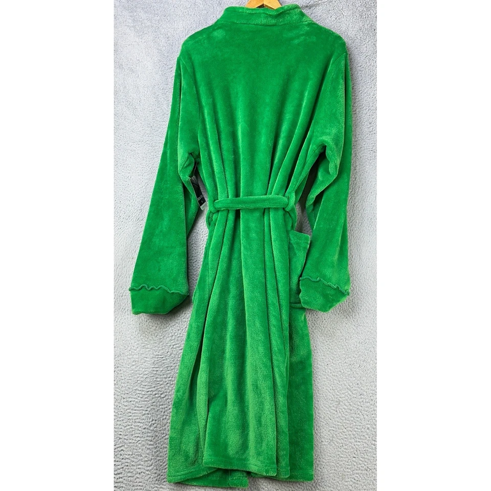 Bata de baño Boston Celtics tacto de seda para hombre talla única verde logotipo ropa para dormir NBA NUEVA Foto 2 de 4