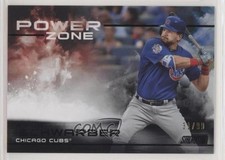 2019 Topps Stadium Club Power Zone Black Foil 31/99 Kyle Schwarber #PZ-16 0a1