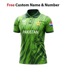 Men's ICC T20 Cricket World Cup 2026 jersey - Pakistan Team Fan Jersey Fan Gear