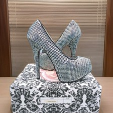 NIB Bordello Collection Iridescent Rhinestone...