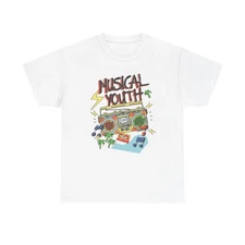 Musical Youth Graphic T-Shirt Men's Women's Heavy Cotton Tee NEW GIFT
