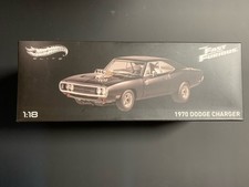 HOTWHEELS ELITE 1/18 1970 DODGE CHARGER THE FAST AND THE FURIOUSBLY21