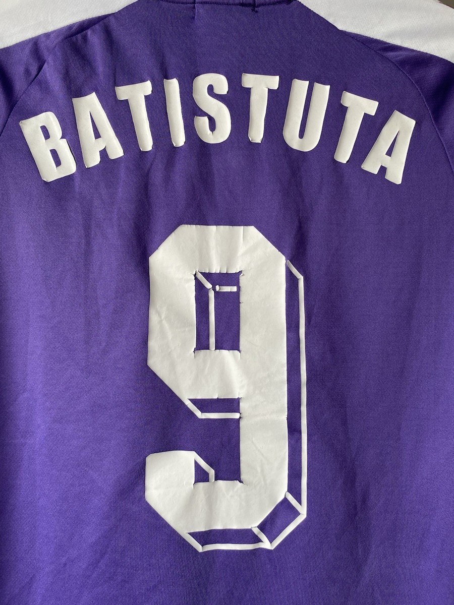 Fiorentina Nintendo Batistuta 9 FILA Jersey Vintage 90s
