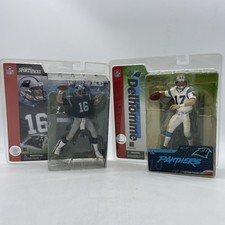 McFarlane NFL Football Panthers Figure Bundle!  Chris Weinke & Jake Delhomme!