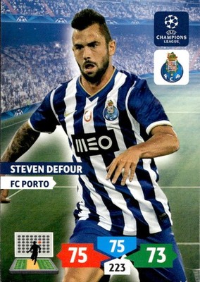 2013-14 Panini Adrenalyn XL Card # Steven Defour FC Porto
