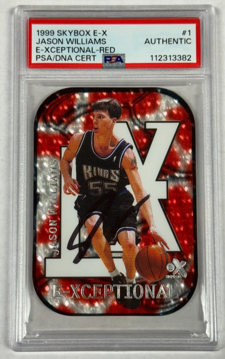 Jason Williams Professional Sports Authenticator (PSA) Basketball