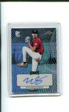 2023 Leaf Perfect Game Showcase Autograph Platinum Blue William Schmidt Auto 1/1