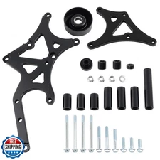 RiAiCiING LS Truck SUV Alternator/Power Steering Pump Bracket Driver Side Com