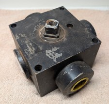 New PARKER  4 Way 3 Position Pneumatic Valve  3/4" NPT .67" Shaft