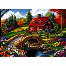 Nature Landscape 500 Piece Jigsaw Puzzle 20.47 x 14.96 Inch