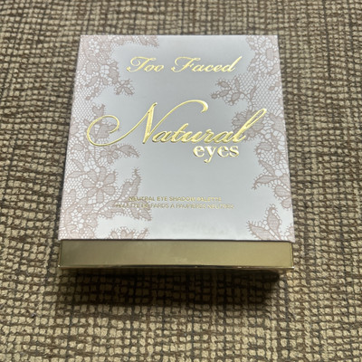 Too Faced Natural Eyes Eyeshadow Luxury Mirror Palette 9 Shades Full Size NIB
