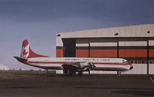 Postcard, Northwest Territorial Cargo, L-188CF Electra, C-GNWC, C/N 2015