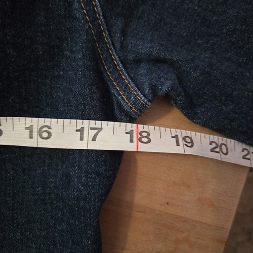 Gap Jean Jacket Womens Size Medium Blue Denim Trucker Cropped Dark Wash - Picture 9 of 10