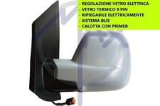 SPECCHIO SPECCHIETTO RETROVISORE ELETTRICO SX PER OPEL ZAFIRA LIFE DAL 2019