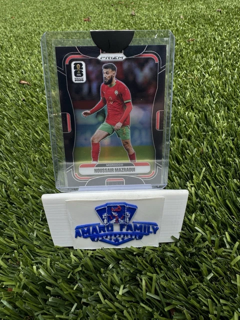 2022 Panini Prizm FIFA World Cup Noussair Mazraoui Black 1/1 #304