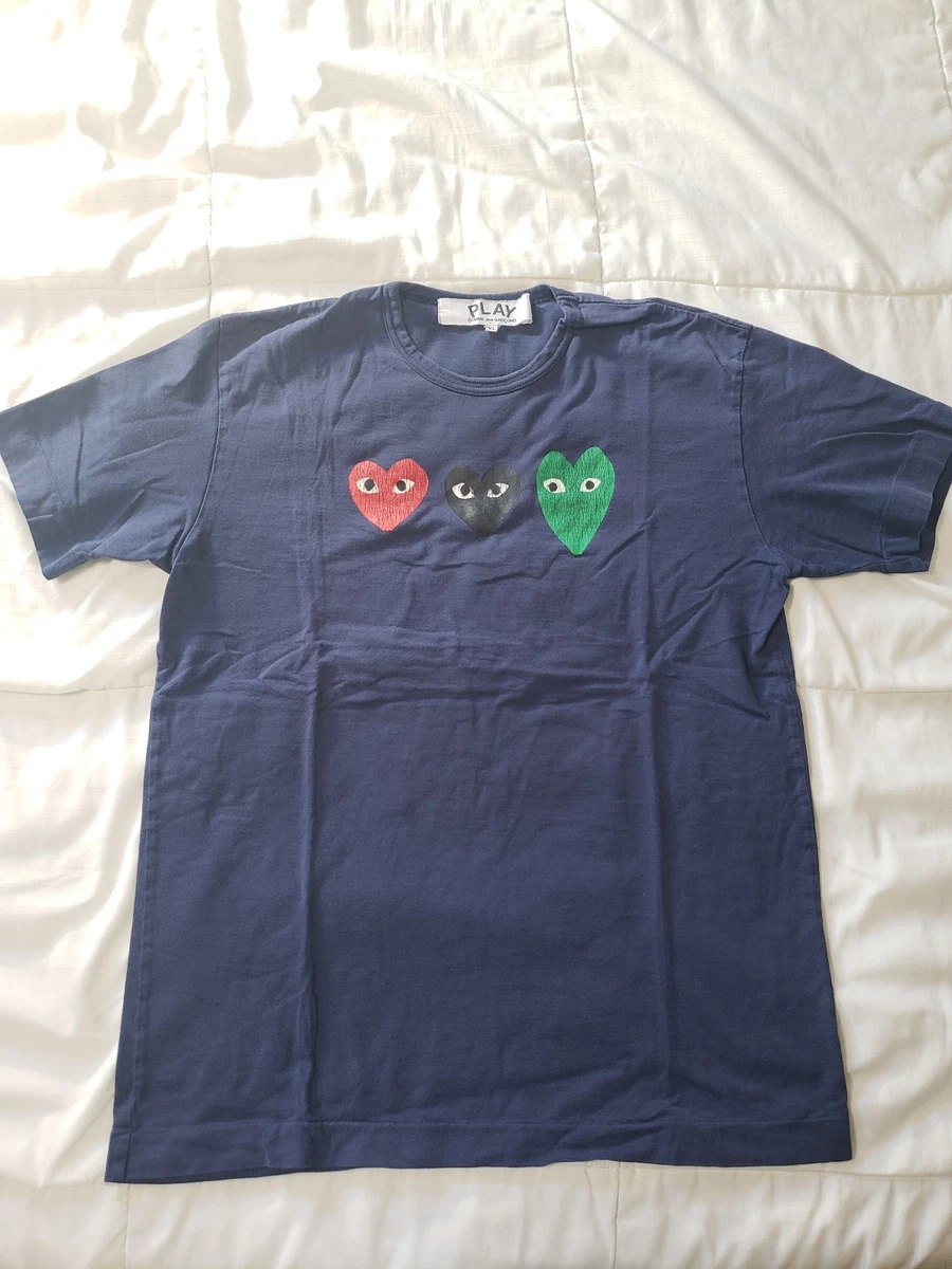 T-shirt COMME Des GARÇONS Rare - Taille S - Blanc - Occasion En Très Bon état