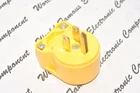 1pcs - COOPER 4867AN 15A 125V NEMA 5-15P 2Pole-3Wire Angled Plug