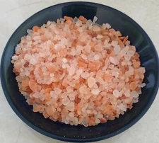 HIMALAYAN PINK SALT MEDIUM GRAIN 1,2,4,8 OZ 1,2,5,10 LB    RECLOSABLE BAG 