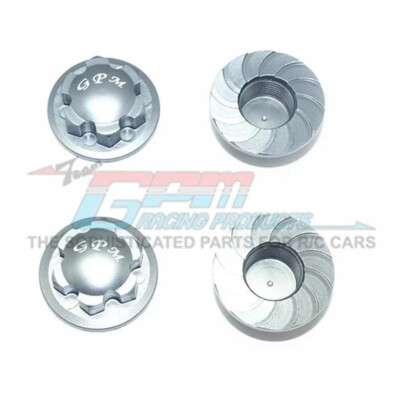 NEW GPM Racing Alum Wheel Lock Grey : Kraton / Senton / Typhon / Talion /