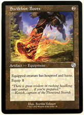 MTG Swiftfoot Boots The Brothers' War Commander 166 NM