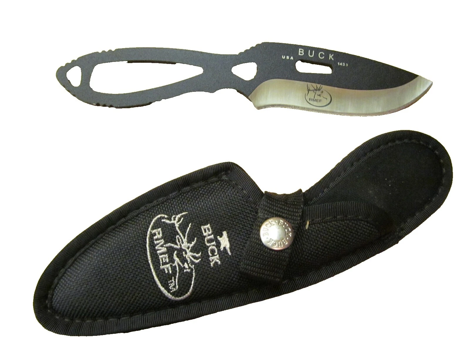 Mango de acero inoxidable Buck modernos de colección Cuchillos de Hoja Fija producidos en fábricas