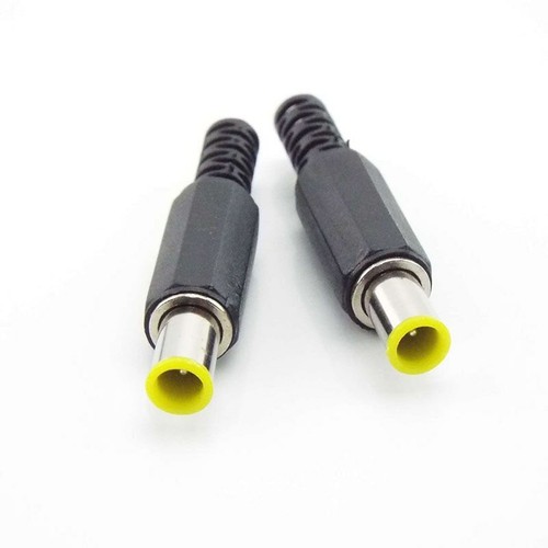6.5mm x 4.4mm Male Solder DC Power Connector Barrel 1.3mm Tip Plug Jack Adapter - Picture 2 of 8