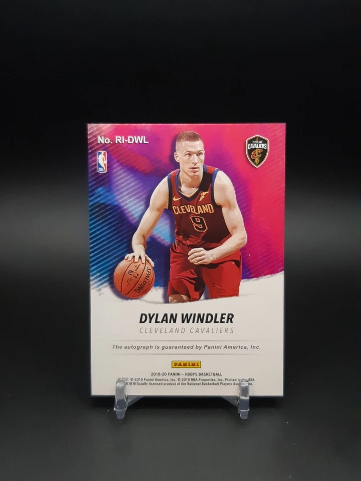2019-20 Panini NBA Hoops Rookie Ink Dylan Windler #RI-DWL Auto RC - Image 2 of 2