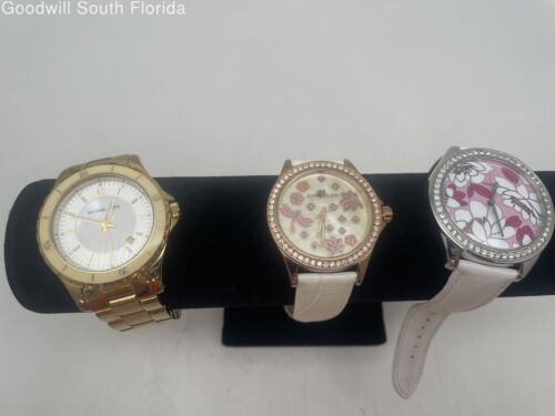 Anne Klein, Michael Kors, Guess, Women-Men Analog Watches 3 Pcs - Picture 1 of 9