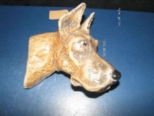 + Goebel  Archiv, Plombe, Sch&auml;ferhund, Dogge, Wandmaske