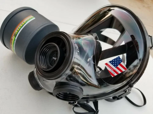 Small SGE 400/3 Gas Mask FULL KIT: Chemical-Suit & NBC/CBRN Filter NEW/SEALED