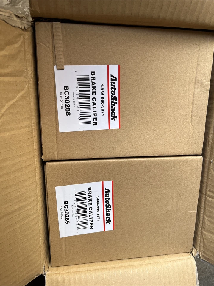 前刹车卡钳带支架对 2 适用于日产 Rogue Select 铃木 Kizashi — 第 2/3 张图片