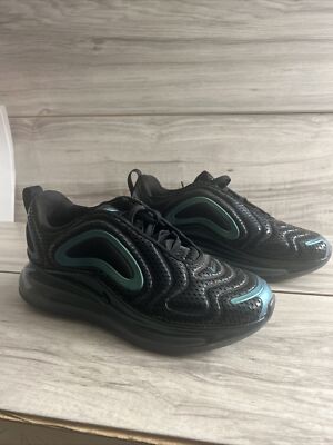 Nike Boys Air Max 720 AQ3196-003 Black Running Shoes Sneakers Size 5.5y