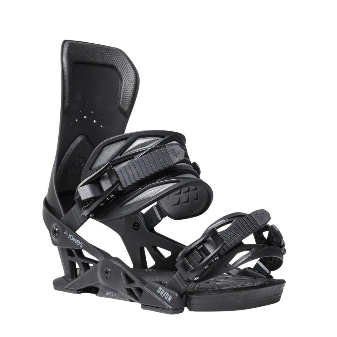 Jones Orion Men's Snowboard Bindings, Eclipse Black, Medium