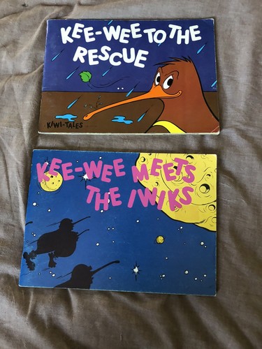 2 Kiwi Tales Paperbacks Kee Wee To The Rescue, Meets The Iwiks. A.M. Greenhaigh