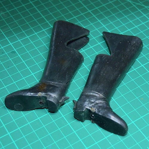 Action Man Vintage Palitoy Royal Horse Guards Tall Boots c1971-73 FREE POST UK - Picture 4 of 13