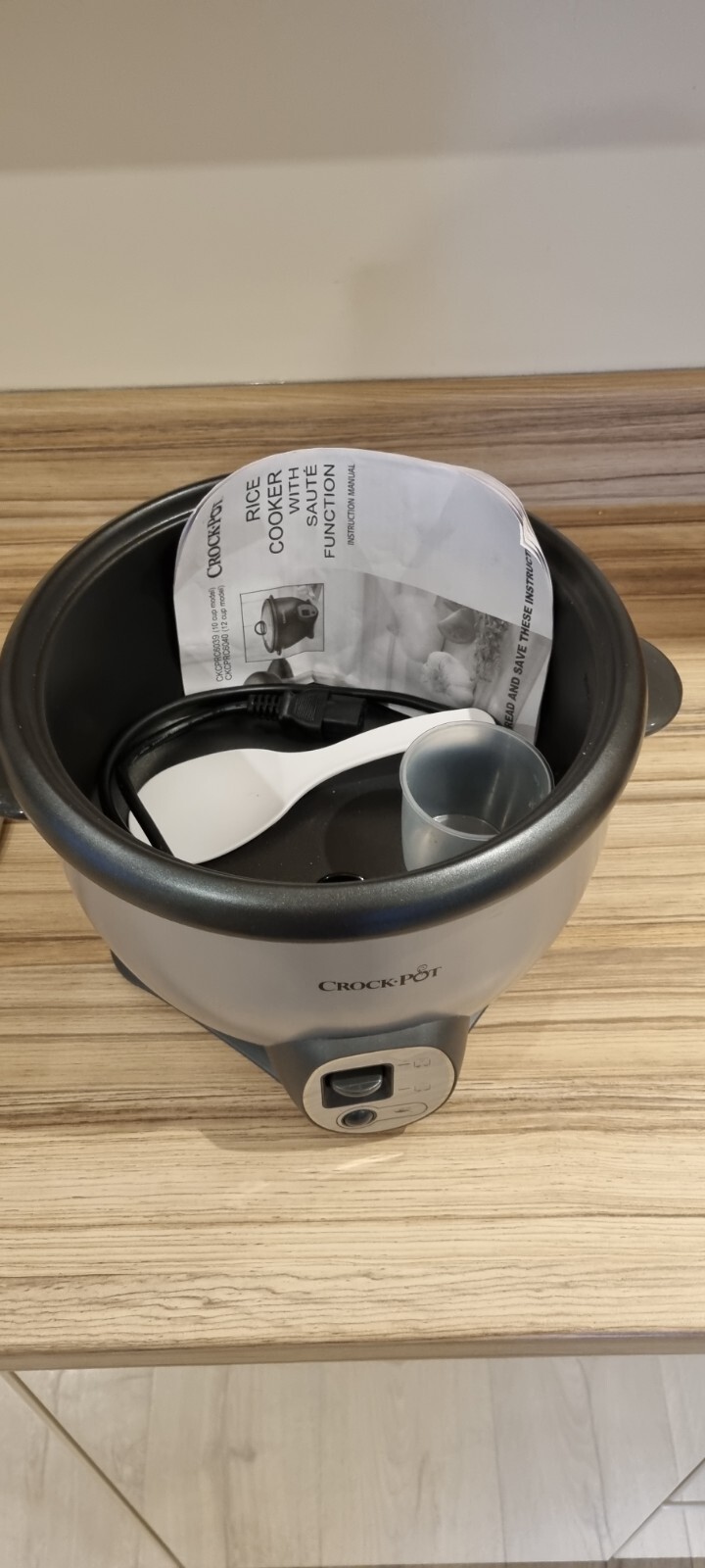 CrockPot Rice Cooker With Sautè Function eBay