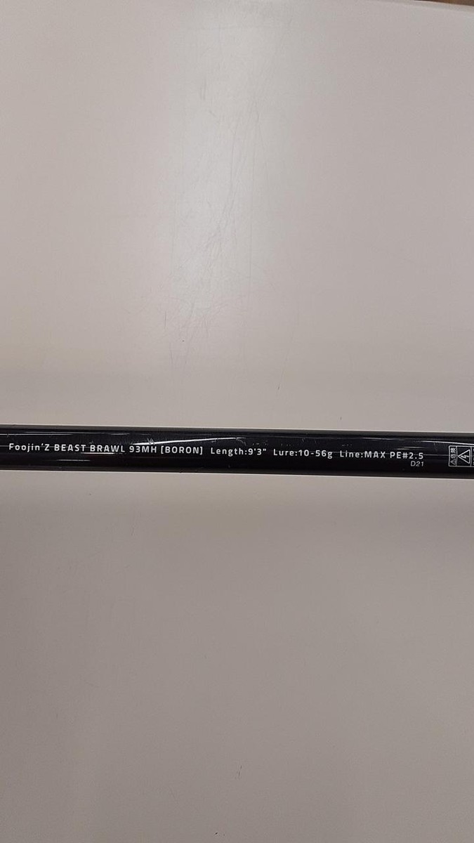 Apia Foojin'Z Beast Brawl 93Mh Sea Bass Fishing Rod - | eBay