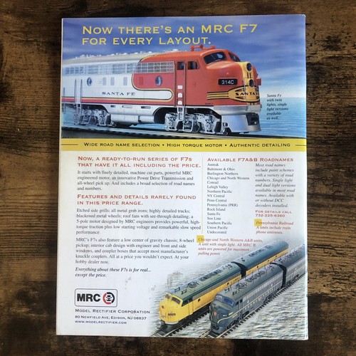 Model Railroader Magazine DECEMBER 2001 - Picture 2 of 3