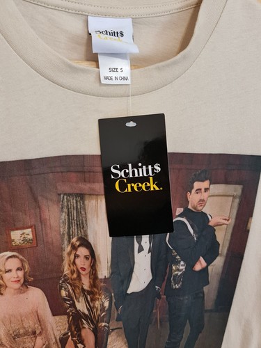 Schitts Creek T-Shirt Womens Small Beige W/graphic NEW W/tags Free Post - Picture 4 of 5