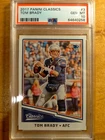 TOM BRADY 2017 PANINI CLASSICS #3 PSA 10 GEM MINT! QB PATRIOTS BUCS MICHIGAN! '