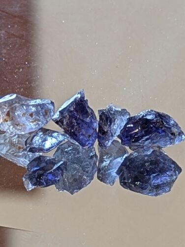 USA seller 10.52 VVS clean Iolite color changing facet rough gemstone specimen