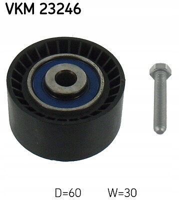 SKF Umlenk-/FüHrungsrolle Zahnriemen FüR Berlingo C15 C5 C8 Evasion Jumper Jumpy-image
