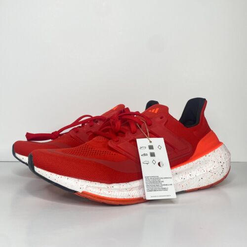 adidas Ultraboost Light (IG0746) 'Scarlet Solar Red' Men's Running Sneaker SZ 12 - Picture 1 of 7