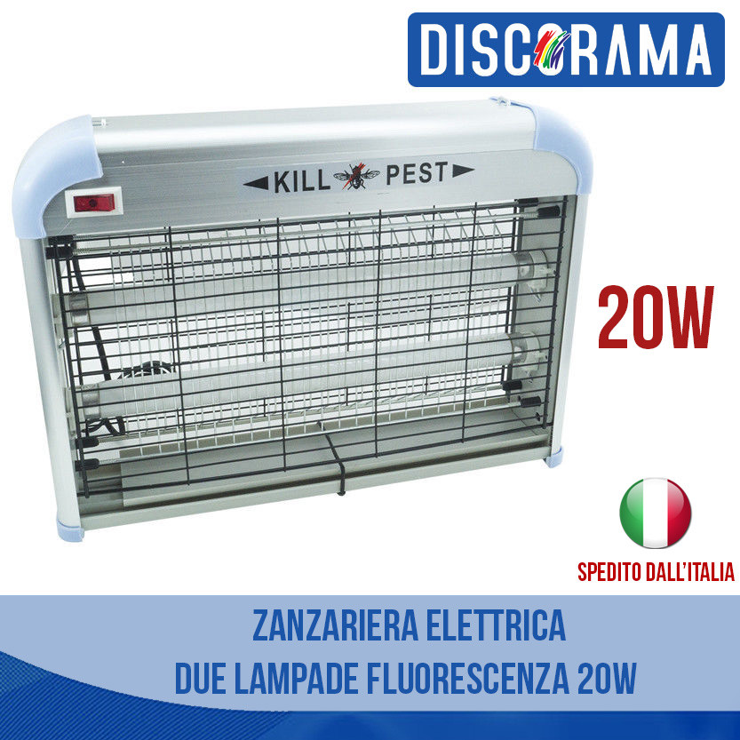 Zanzariera Elettrica Stermina Insetti Mosche - Foto 6