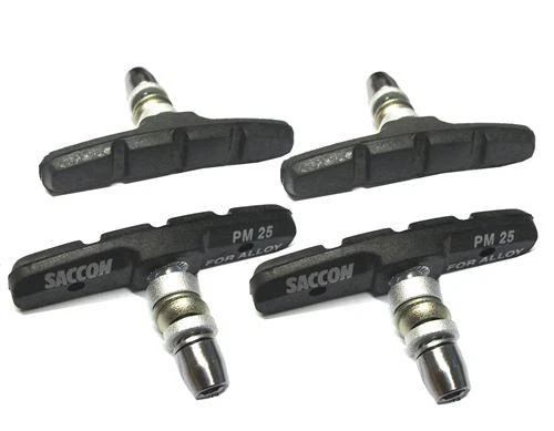 4 Stück (2 Paar) Fahrrad Bremsbeläge Bremsschuhe Shimano Sram Tektro Kompatibel