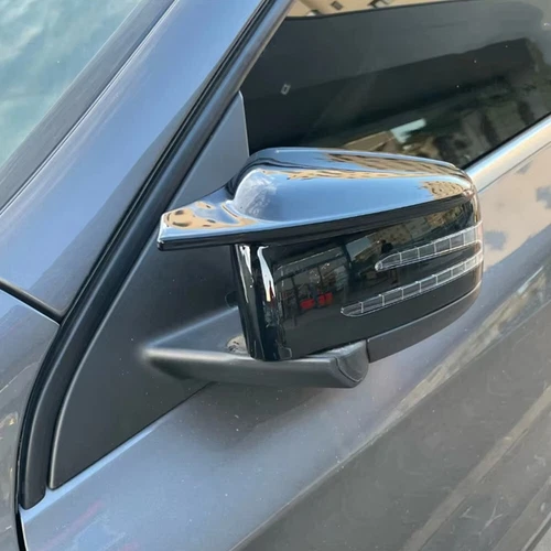M-Style Gloss Black Side Mirror Cover Replace For Benz W176 W204 X204 W212 X156 - Picture 5 of 16