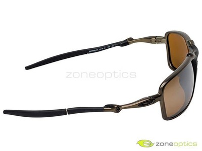 Oakley Badman Polarized Sunglasses OO6020-02 X Metal Pewter