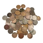 85 Indian Head Small Cent Pennies Circulated Low Grade Cull Lot BN