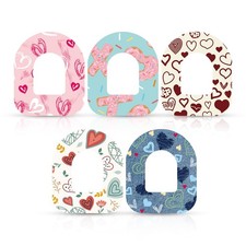 25pcs Adhesive Patches for Omnipod 5, Waterproof Insulin 10x8.4cm, Colorful